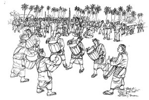 Mencermati Peristiwa Budaya dalam Sketsa Body Dharma 2 muhartadi3