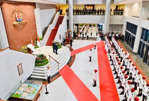 Prabowo di Singapura