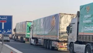 745x489 img 61095 sejumlah truk bantuan kemanusiaan indonesia yang disalurkan oleh badan amil zakat nasional baznas e1758939760183