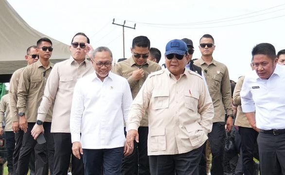 Prabowo Tunjuk Zulhas Pimpin Tim Koordinasi Program MBG