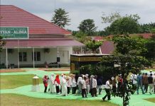 Sinergi Suci Menuju Haji Mabrur: KBIHU Alinia dan KBIHU Adz Zikra Kolaborasi Selenggarakan Manasik Haji Kabupaten Dharmasraya 2025