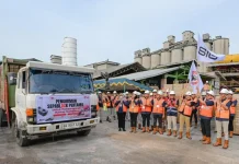 SIG Kirim 36.000 Bata Interlock untuk Huntap Korban Banjir di Padang