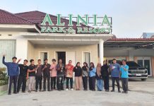 Cetak Generasi Siap Sukses, Alinia Park & Resort Lepas 5 Siswa PKL SMK Negeri 1 Sungai Rumbai